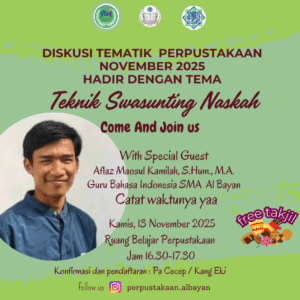 Diskusi tematik perpustakaan